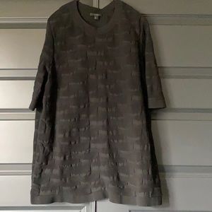 Black COS short sleeved sweater. Size L.